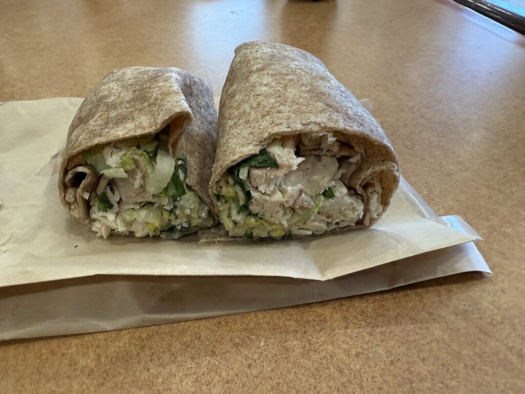 Chicken Caesar Wraps