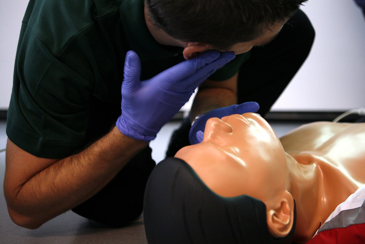CPR With Rescue Breaths