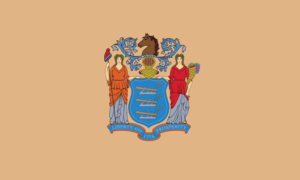Flag of New Jersey