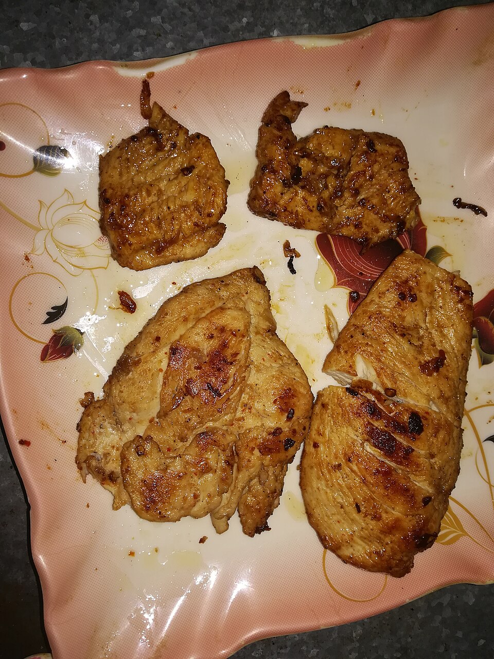 Grilled Chicken With Lemon Marinade