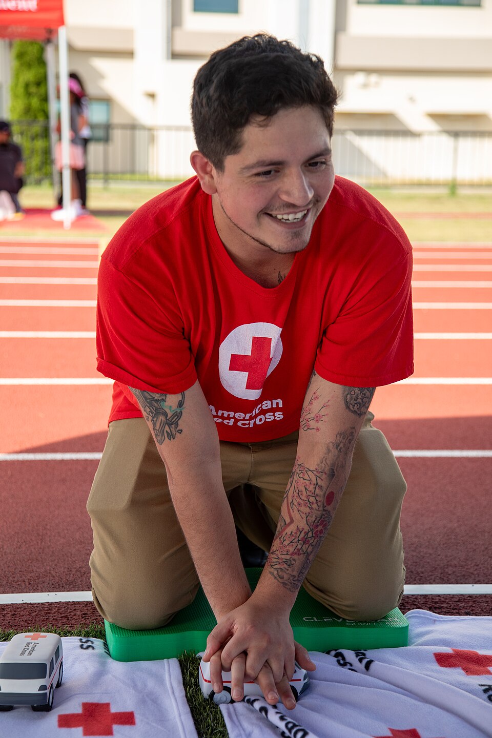 Hands Only CPR in Two Steps