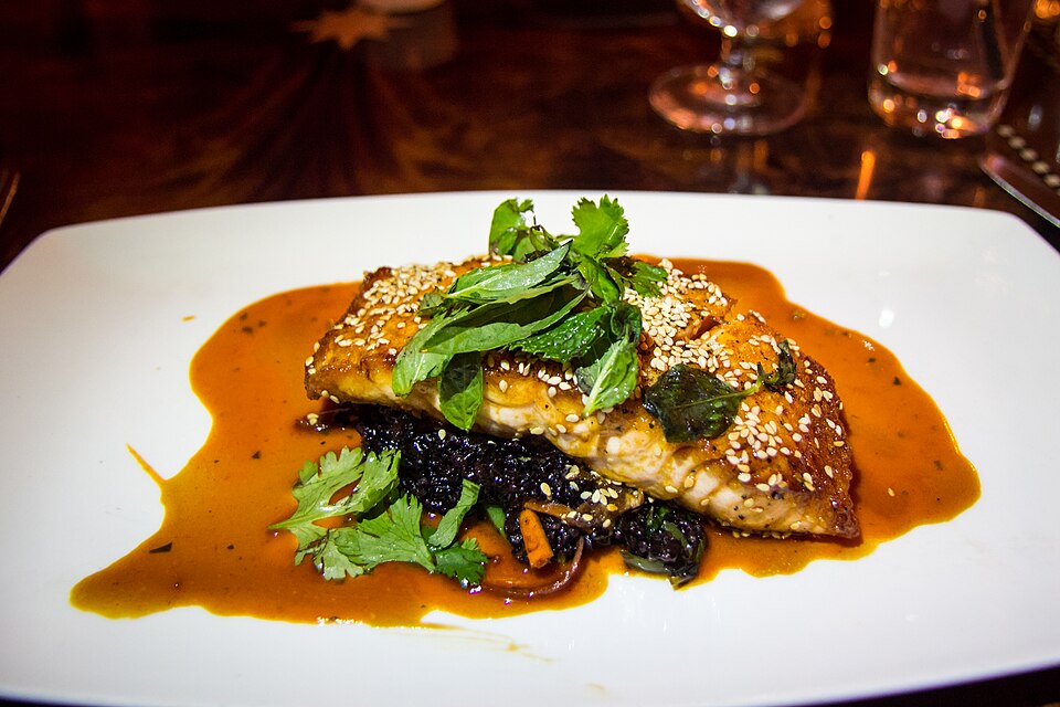 Honey Garlic Glazed Salmon