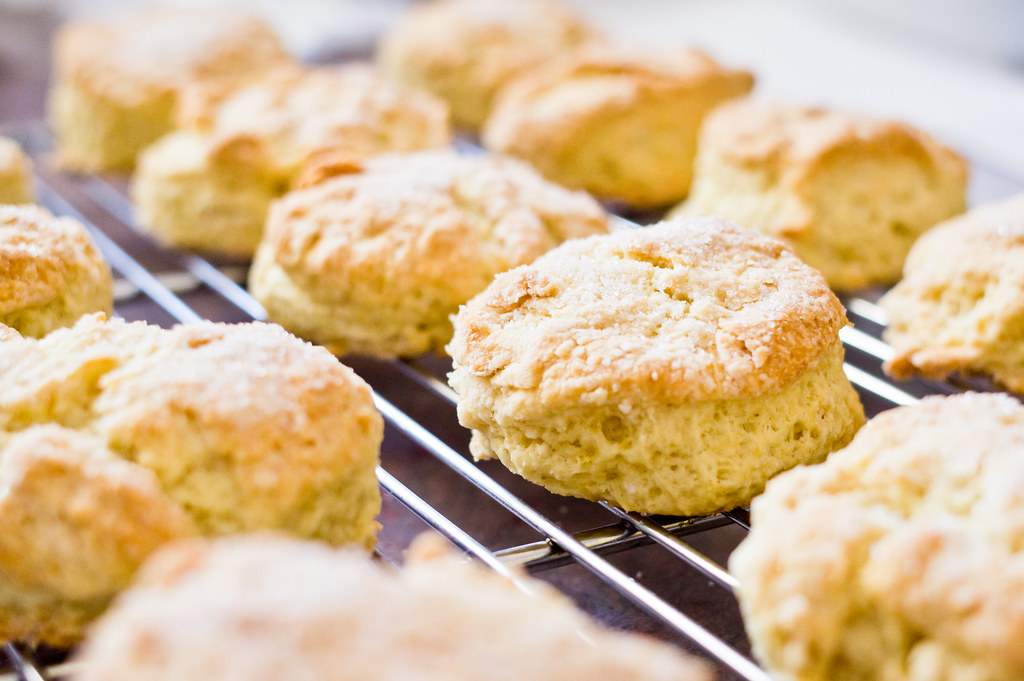 Tender Scones With Crisp Edges